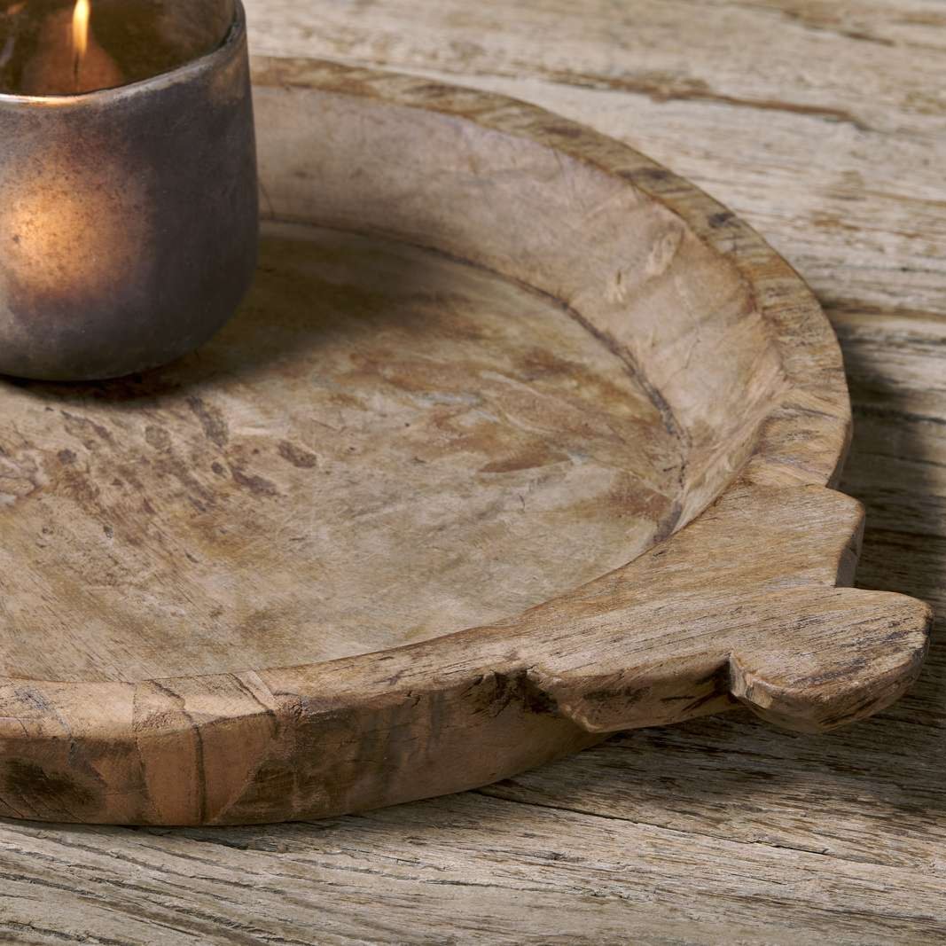 Nkuku Karua Reclaimed Wood Traditional Bowl