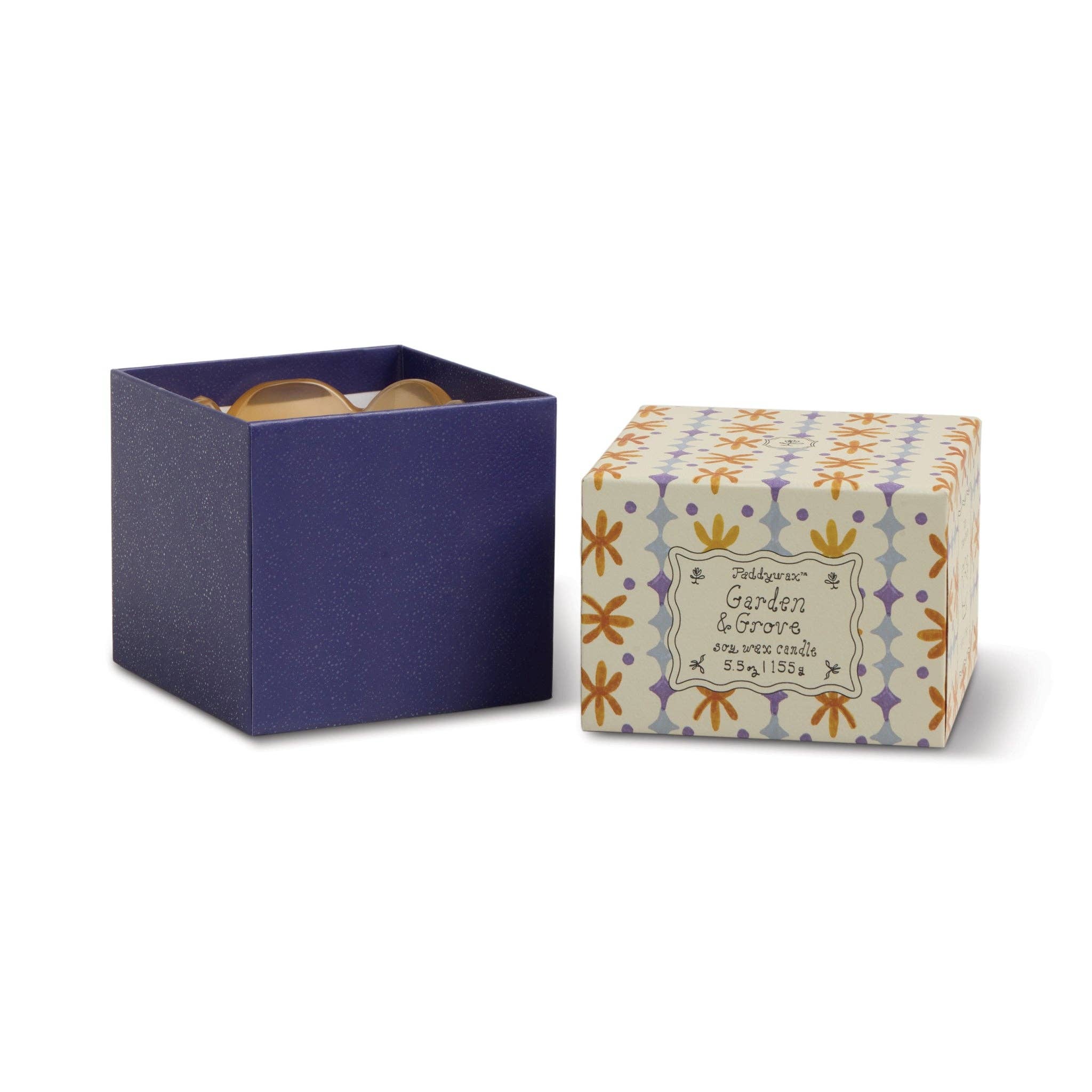 Paddywax Tulip Glass Candle - Garden & Grove