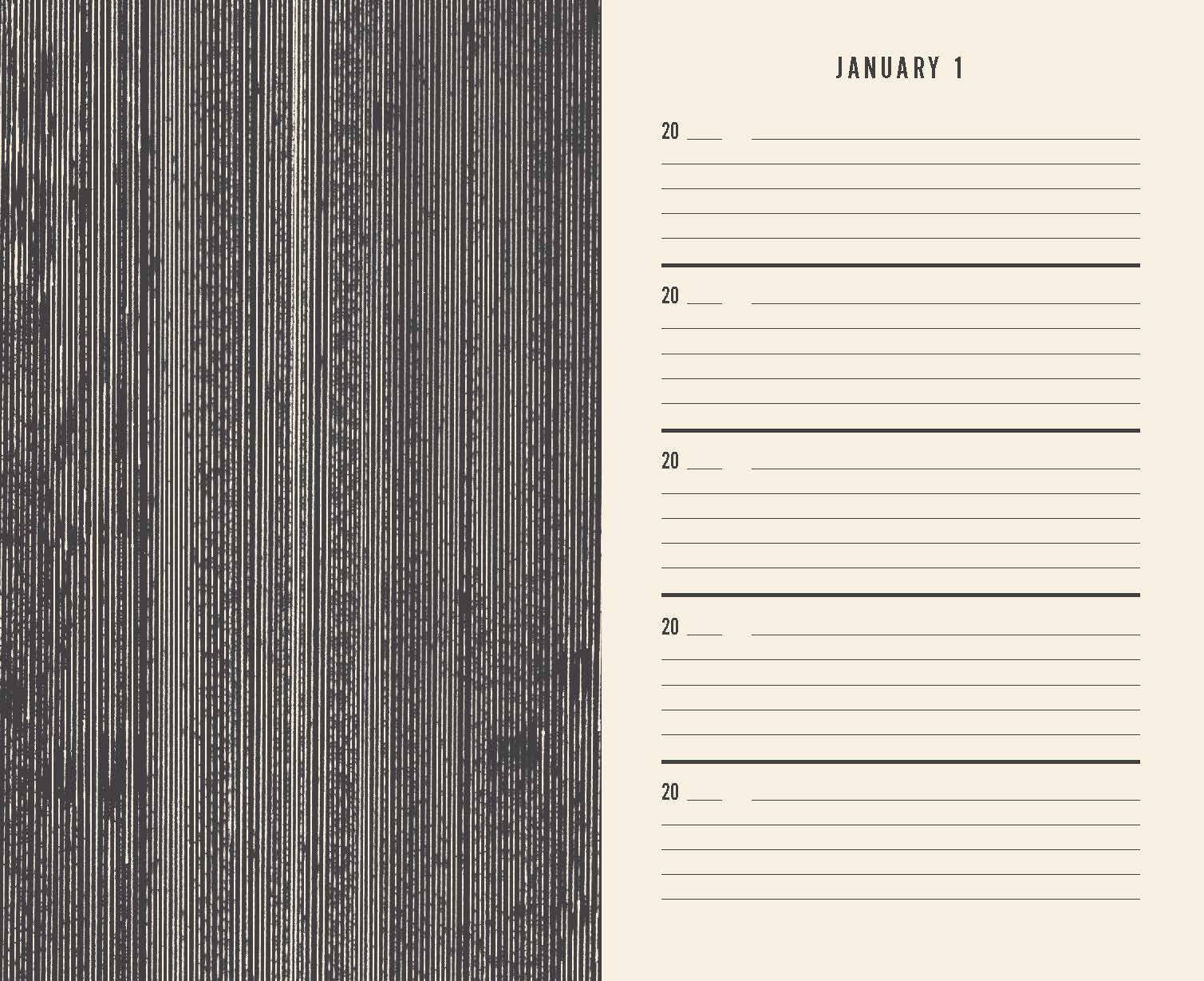 Canvas One Line a Day - A Five-Year Memory Journal (Diary or Journal)