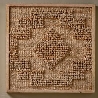 Bawal Hemp & Jute wall Art - Natural