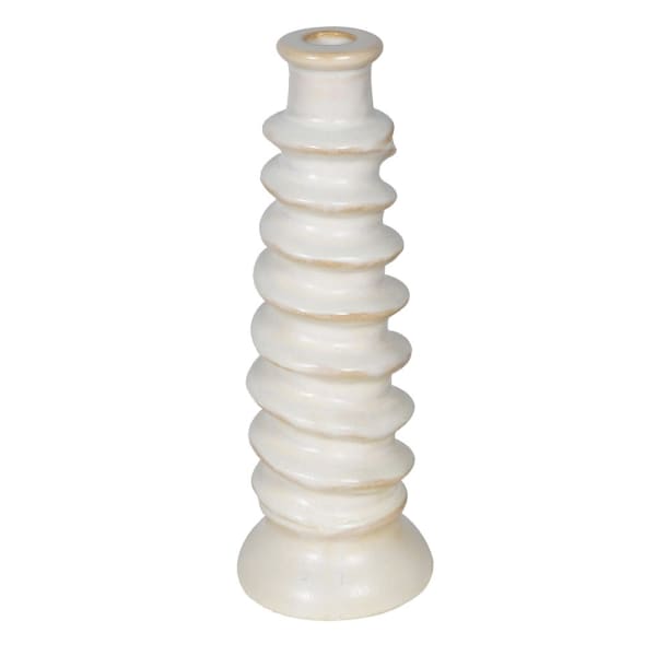 Large Spindle Candle Holder