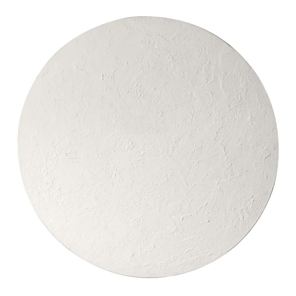 White Round Painting