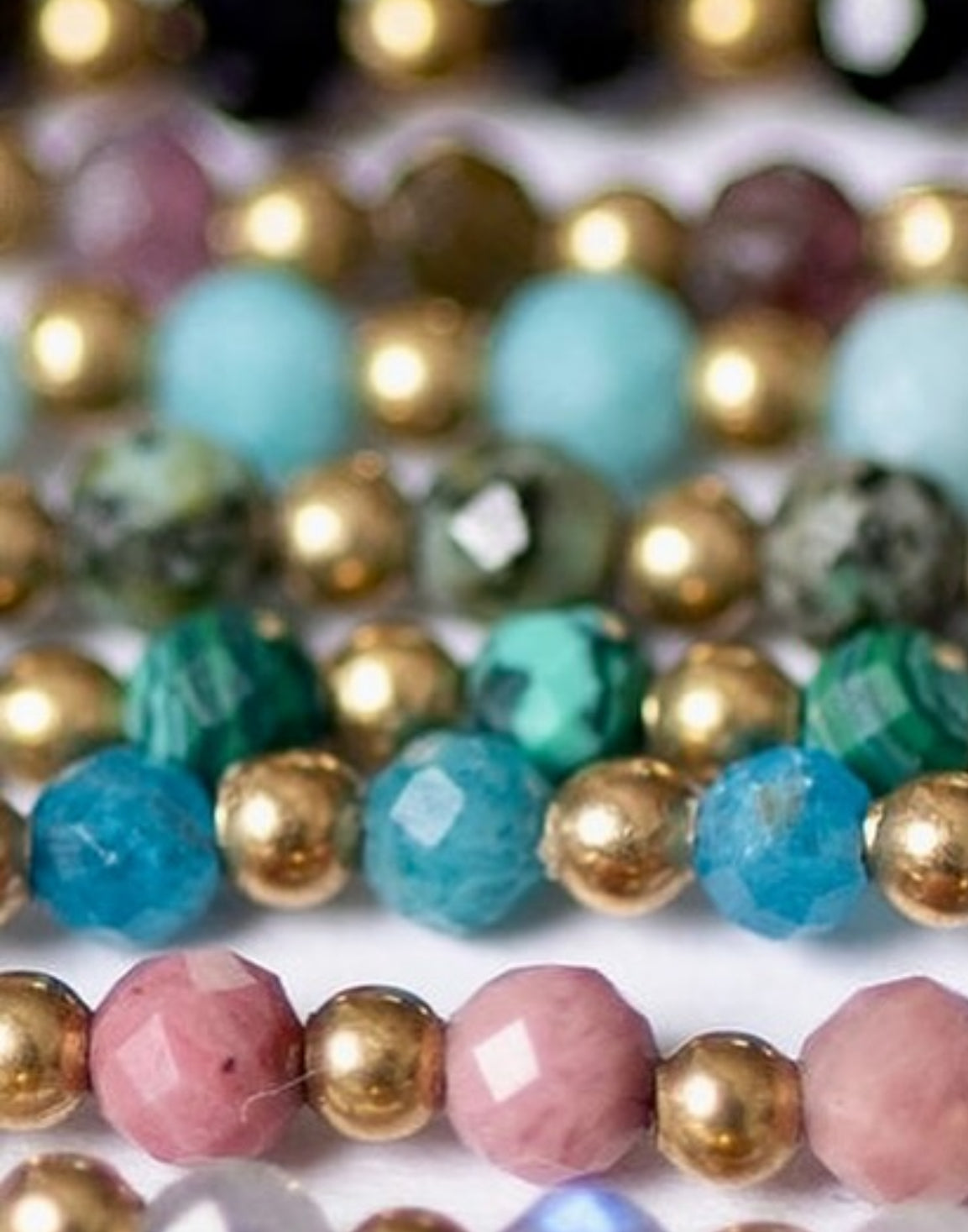 Crystal healing bracelets £10