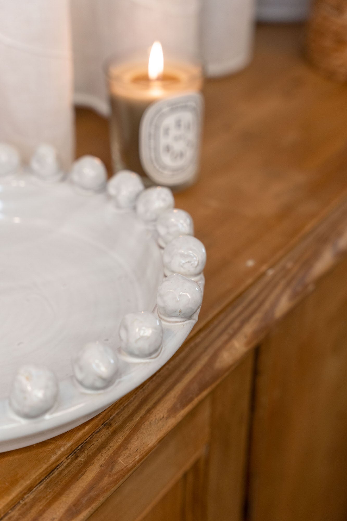 Organic Bobble Edge Bowl
