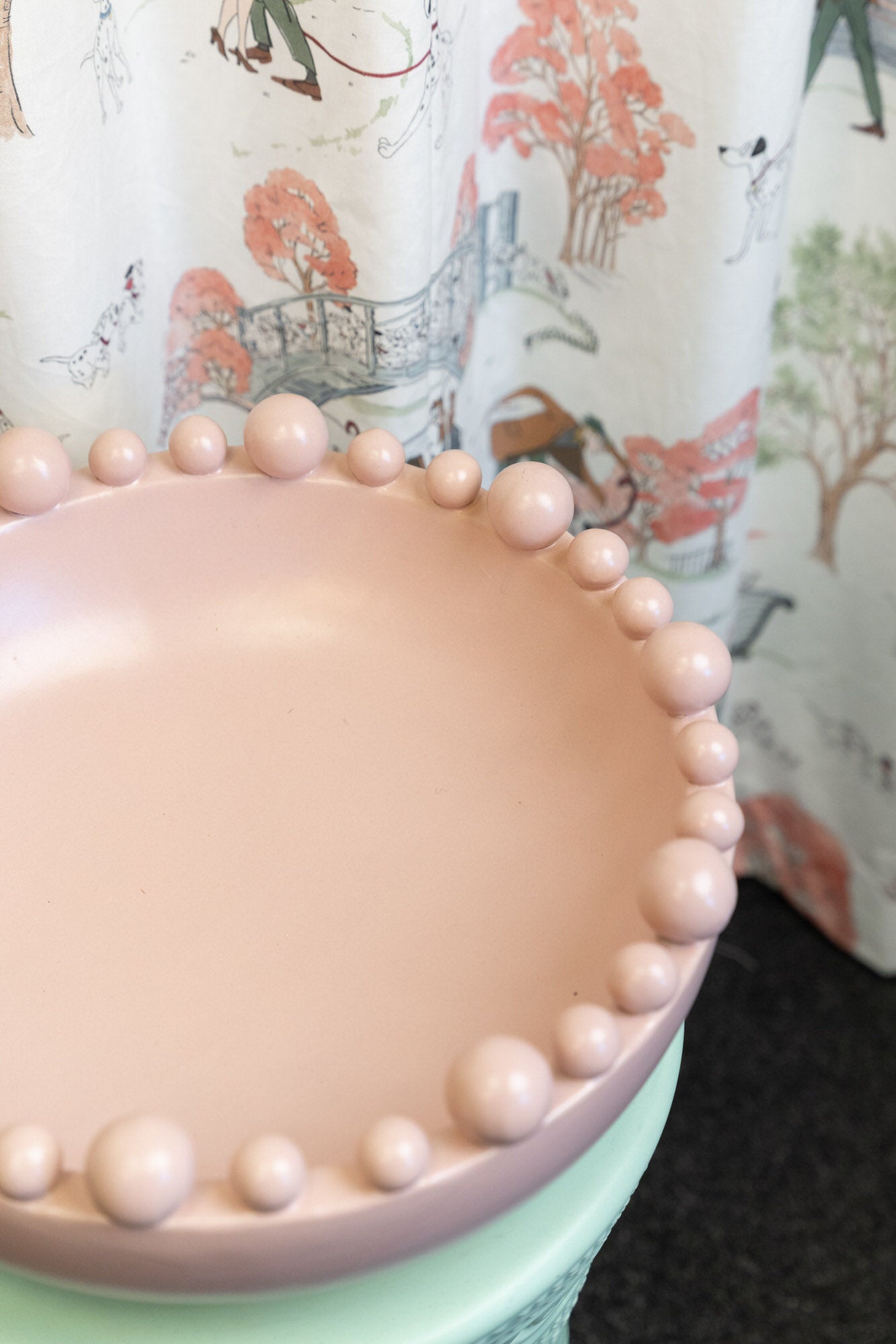 Matt Blush Bobble Bowl