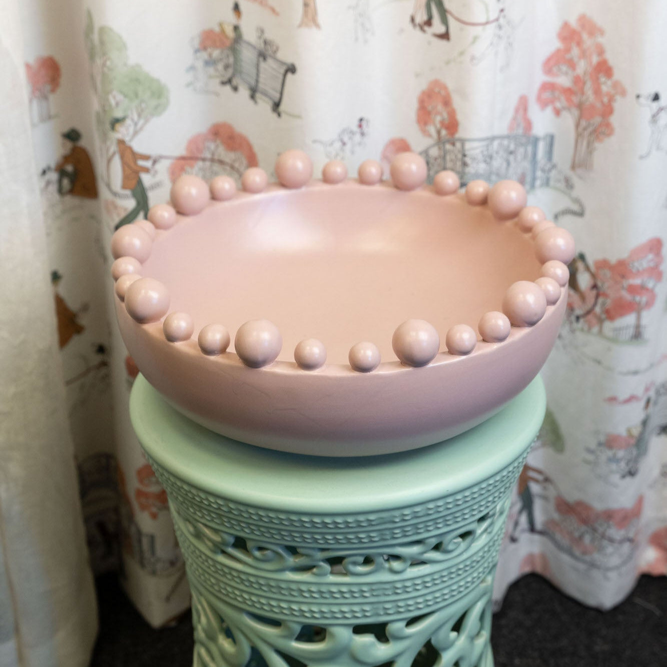 Matt Blush Bobble Bowl