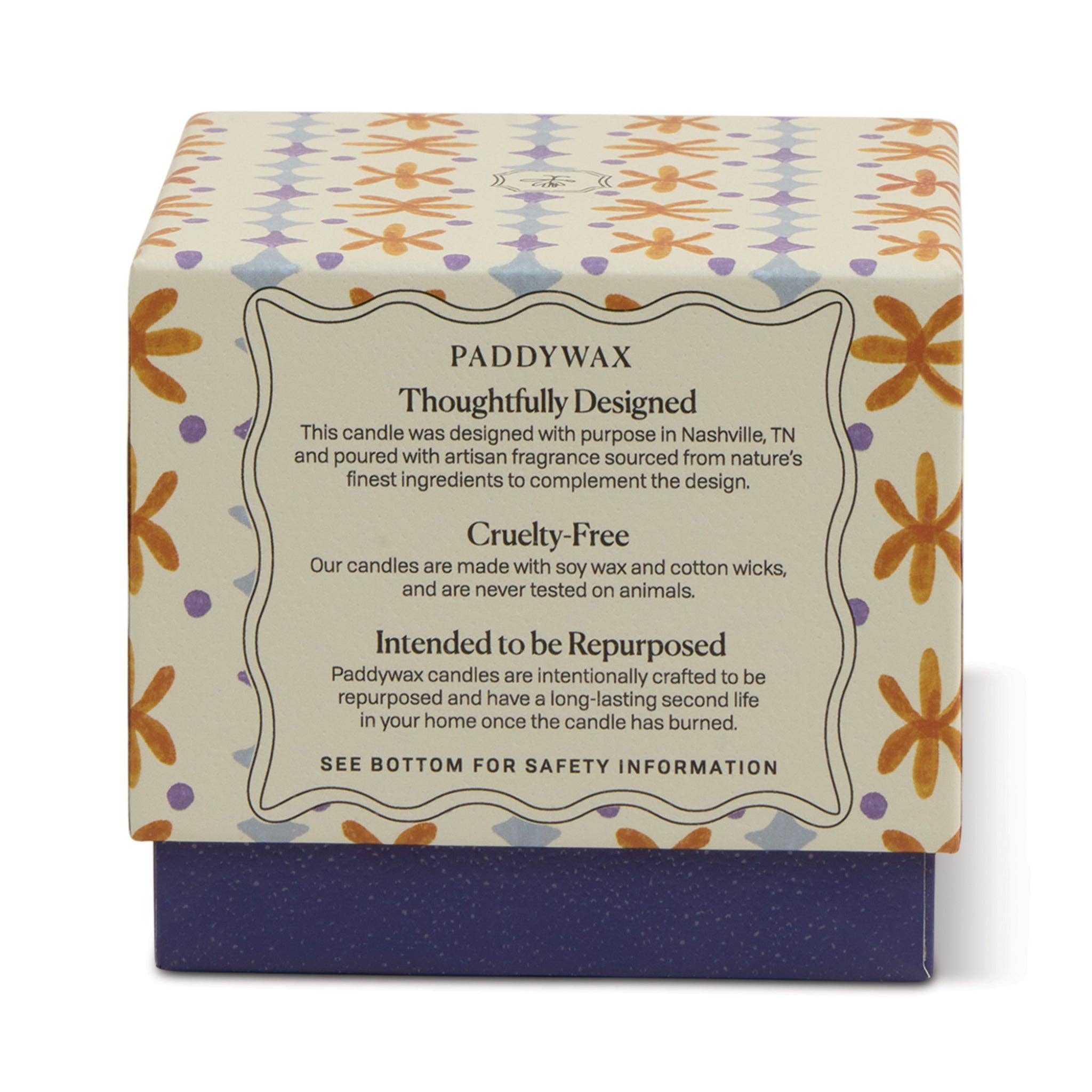Paddywax Tulip Glass Candle - Garden & Grove