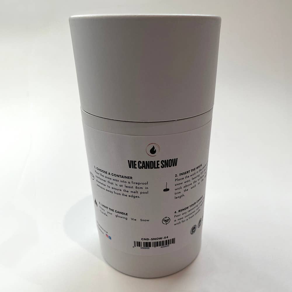 Vie Candle Snow, 175g, 10 Candle Wicks