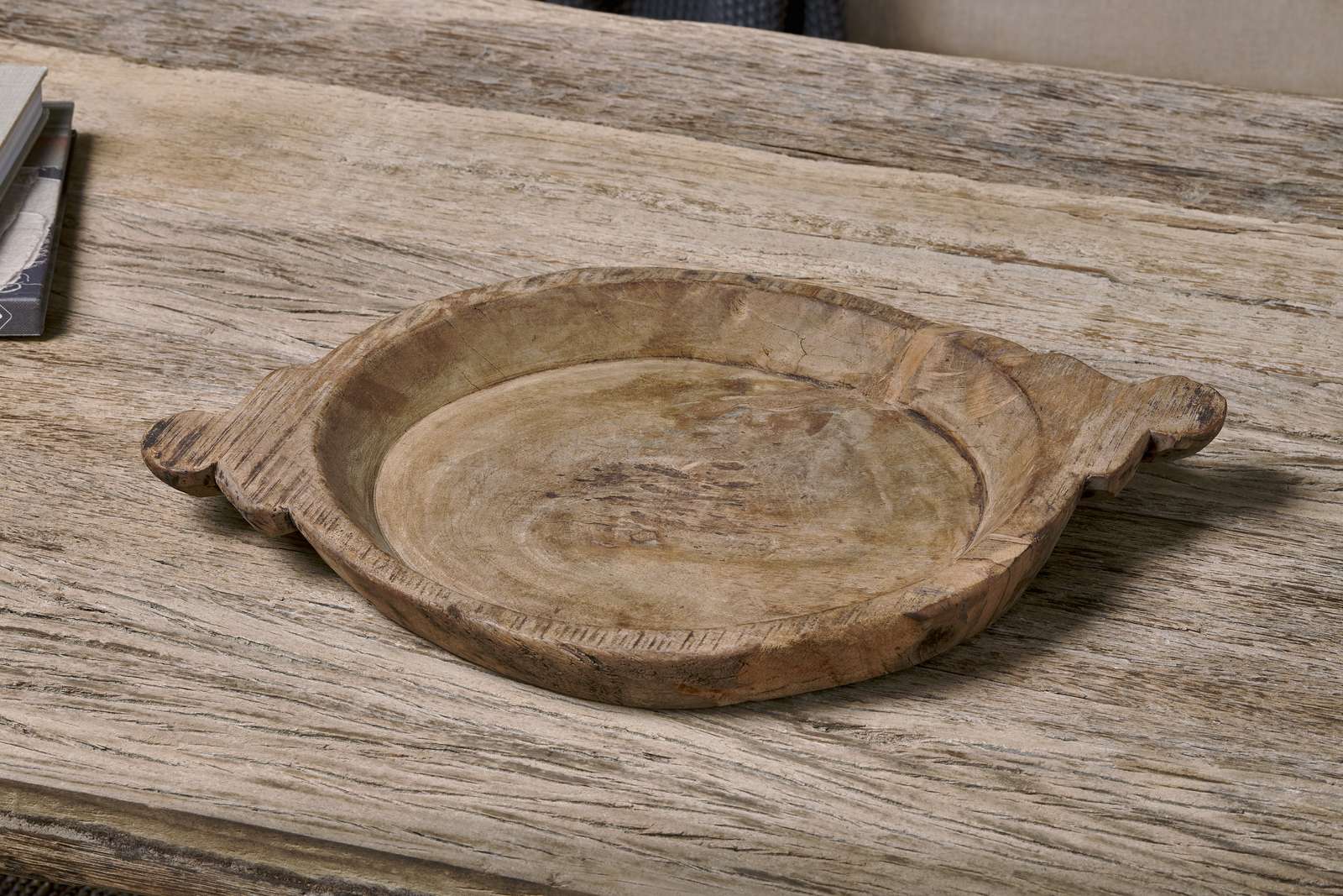 Nkuku Karua Reclaimed Wood Traditional Bowl