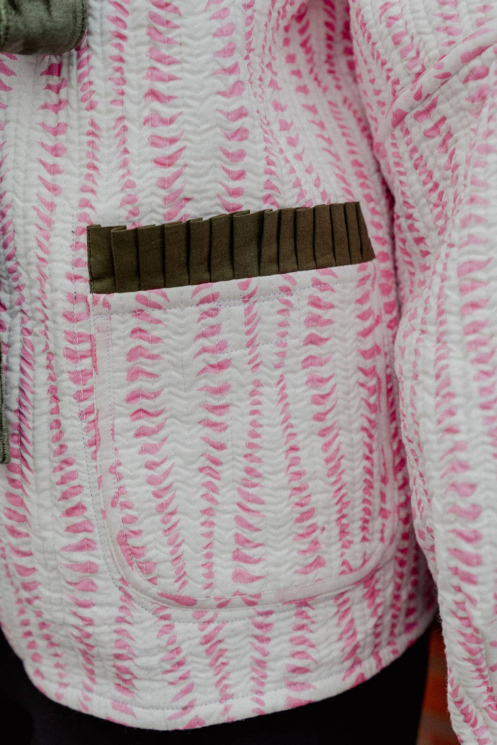 Twizzell Reversible Jacket - Red with Pink Reverse