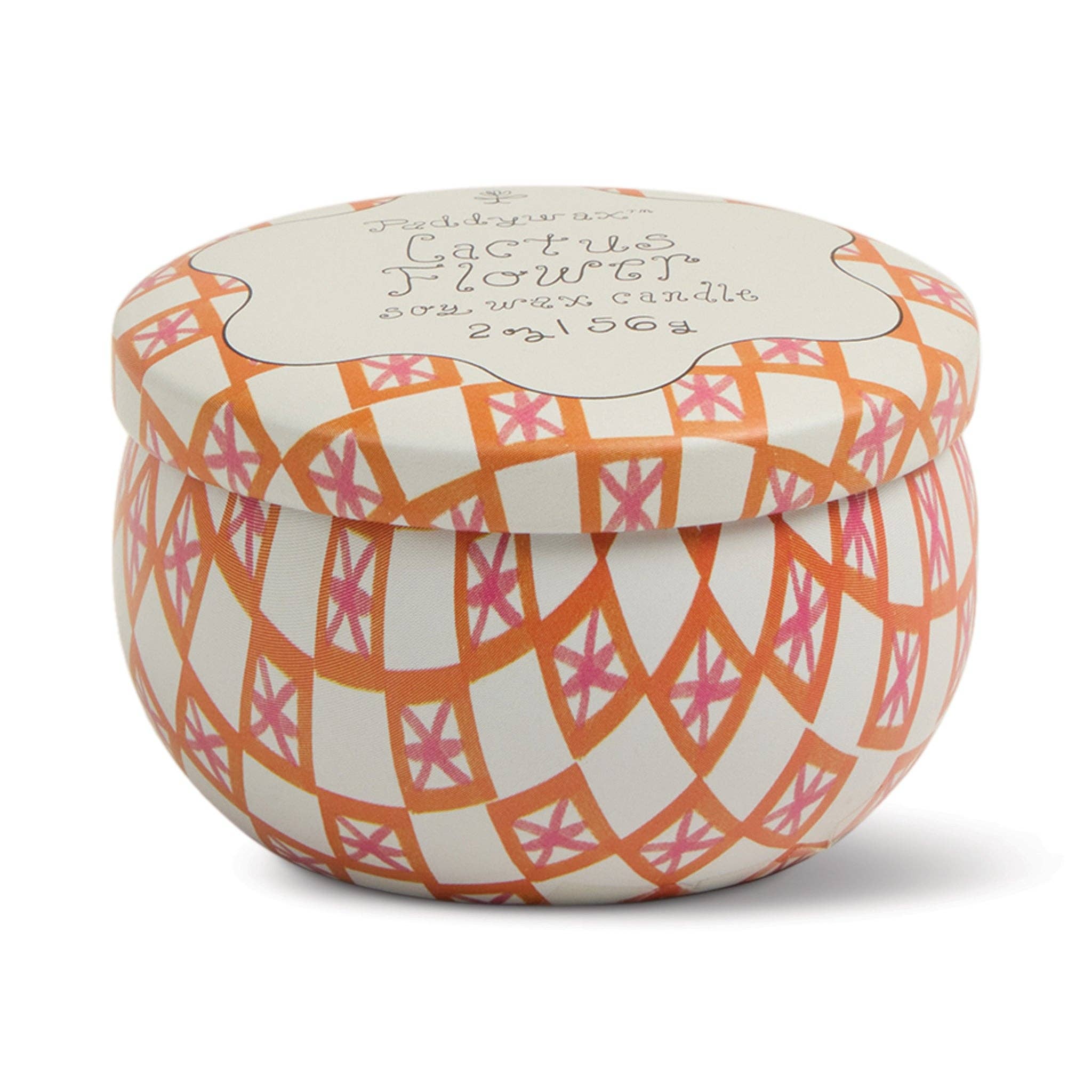 Paddywax Tulip Tin Candle - Cactus Flower