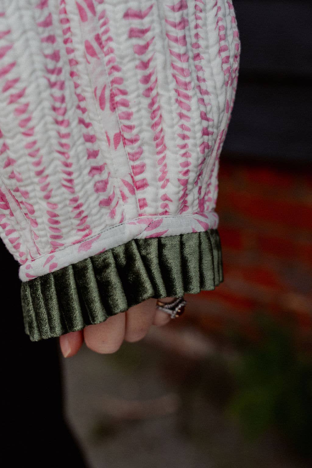 Twizzell Reversible Jacket - Red with Pink Reverse