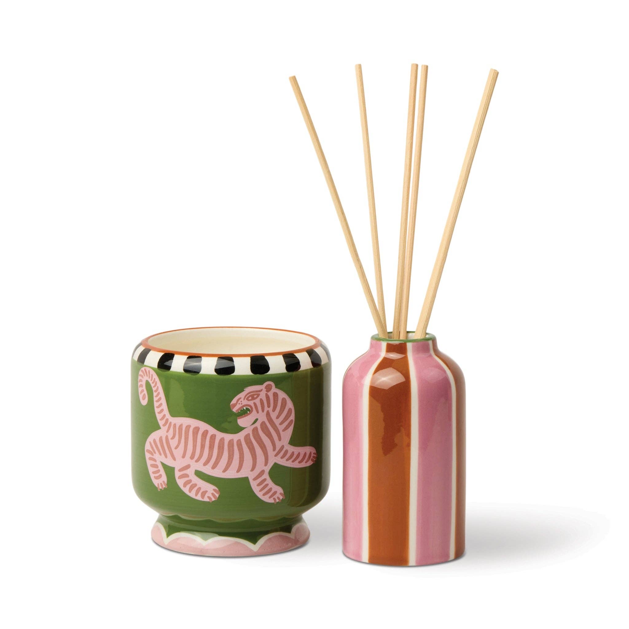 Paddywax A Dopo Tiger Ceramic Diffuser - Black Cedar & Fig