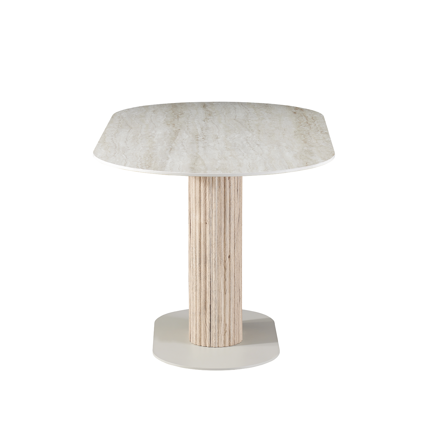 Natura oval dining table L160 D80 H76 cm