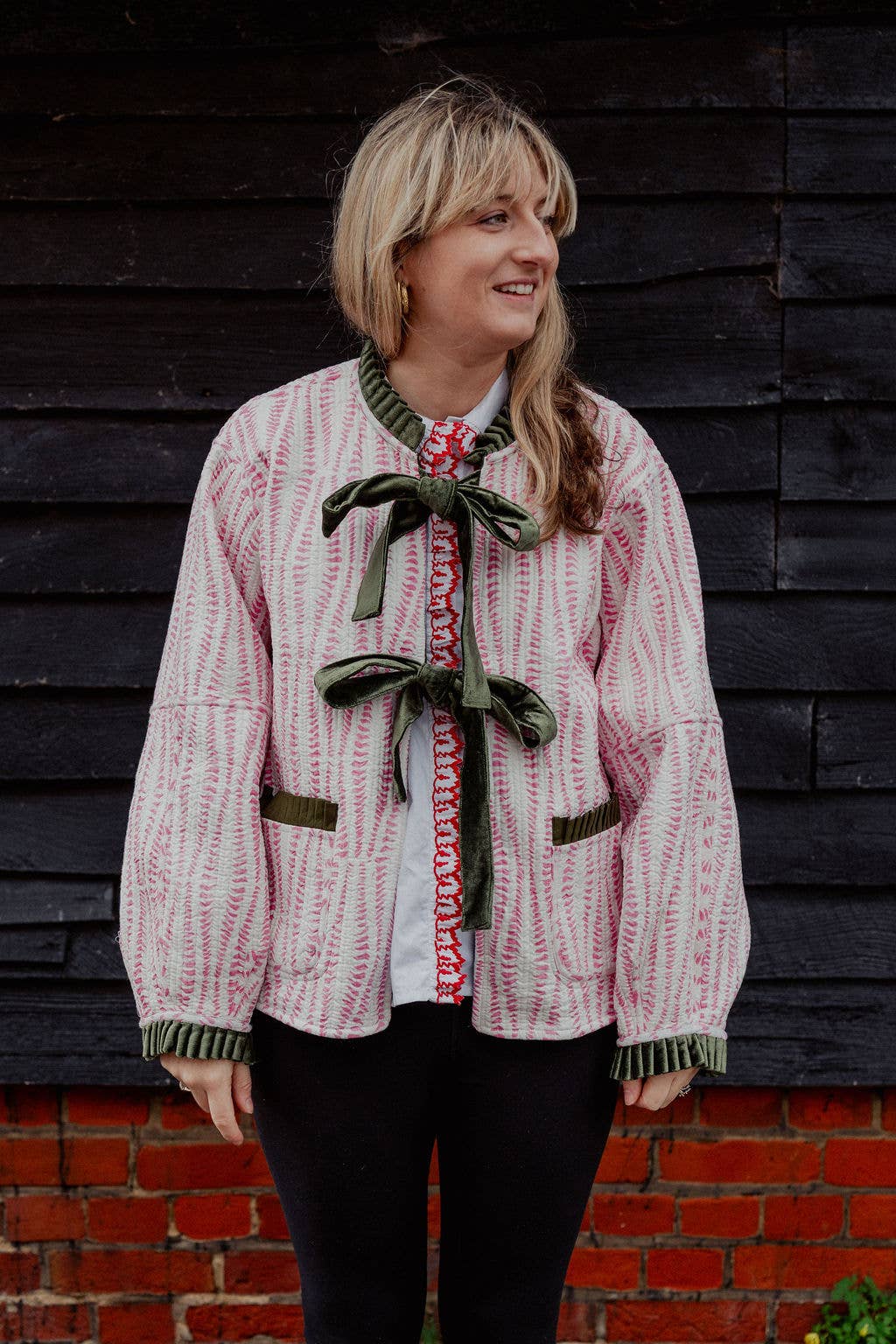 Twizzell Reversible Jacket - Red with Pink Reverse