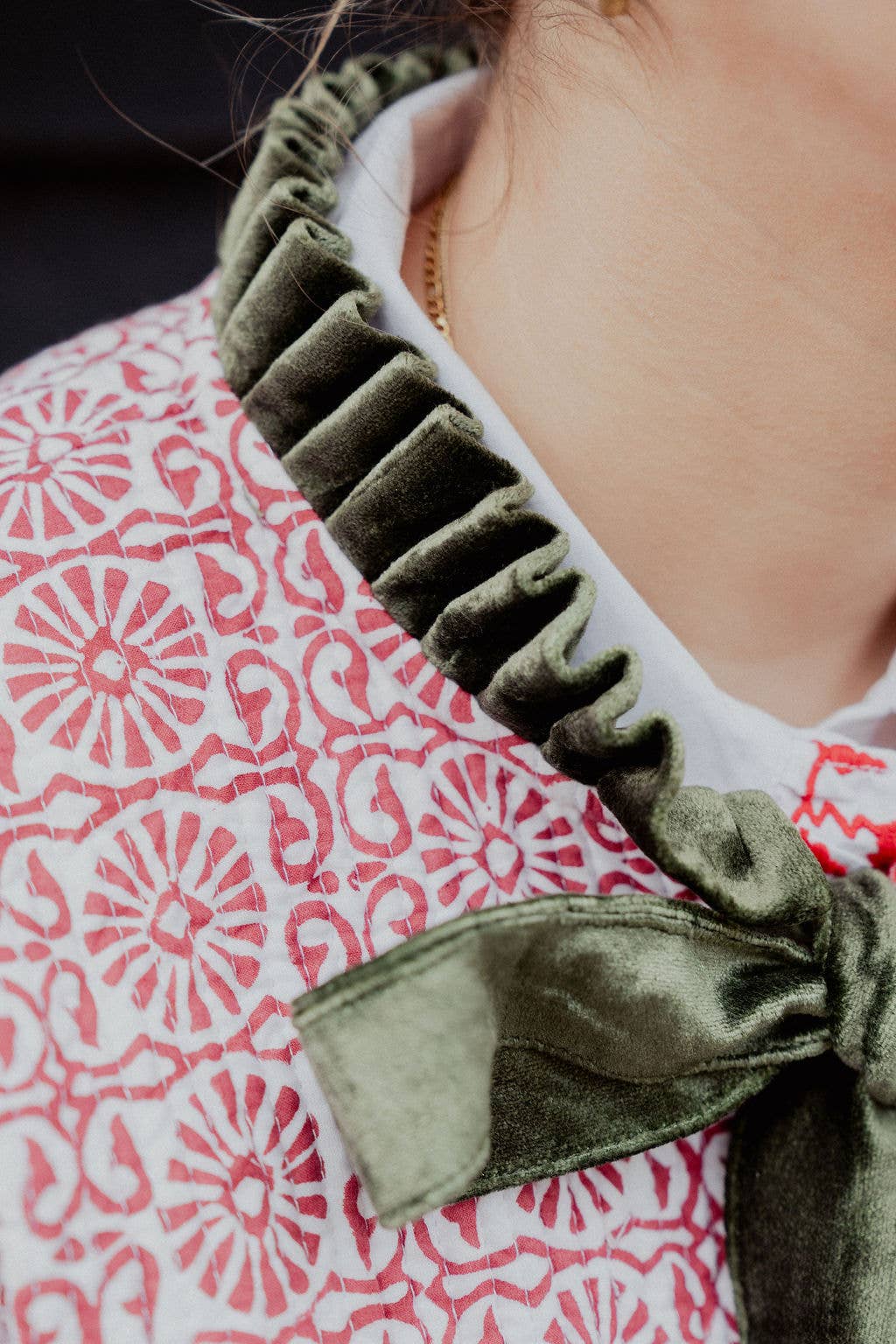 Twizzell Reversible Jacket - Red with Pink Reverse