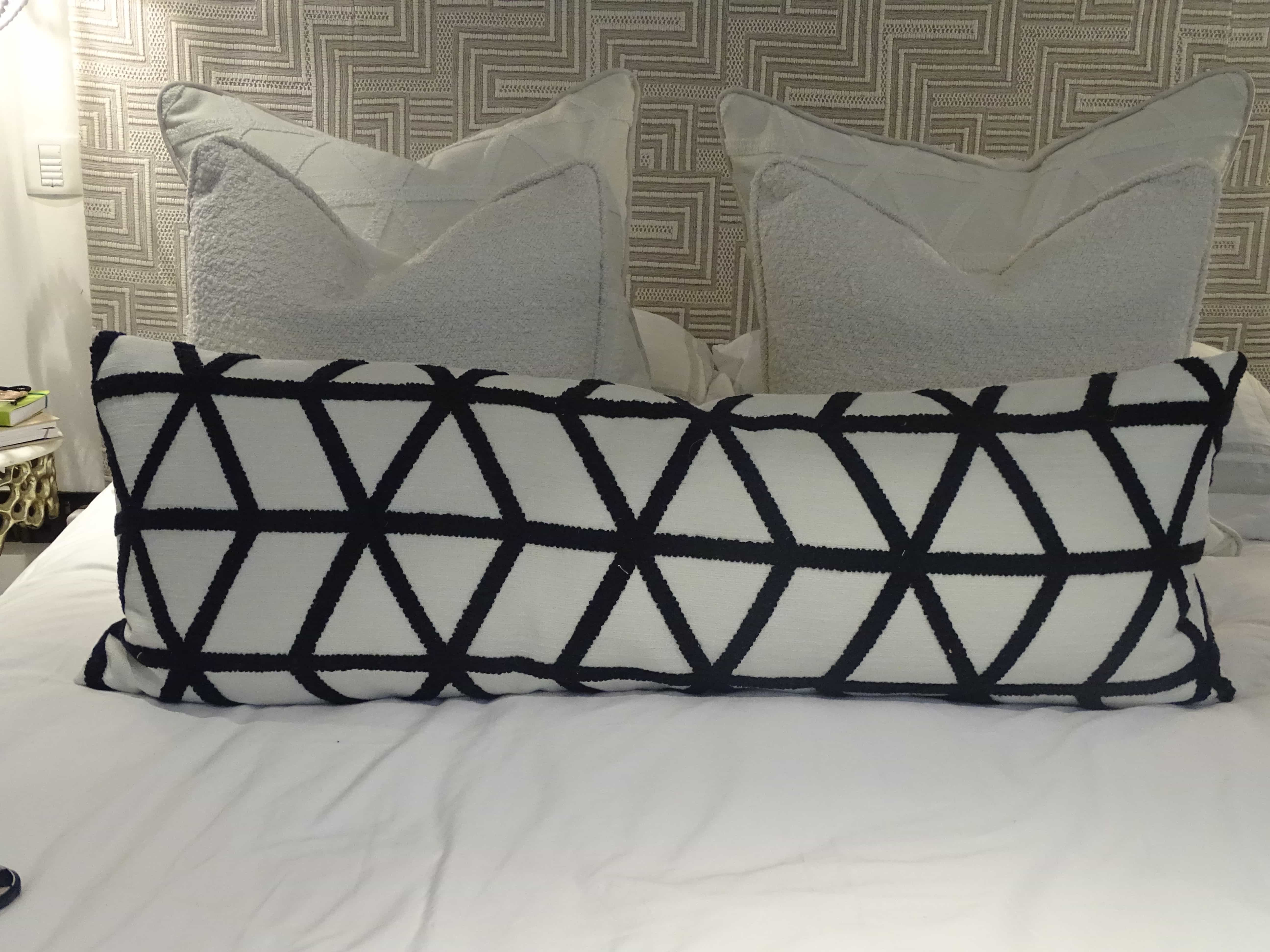 Monochrome Long Scatter Cushion