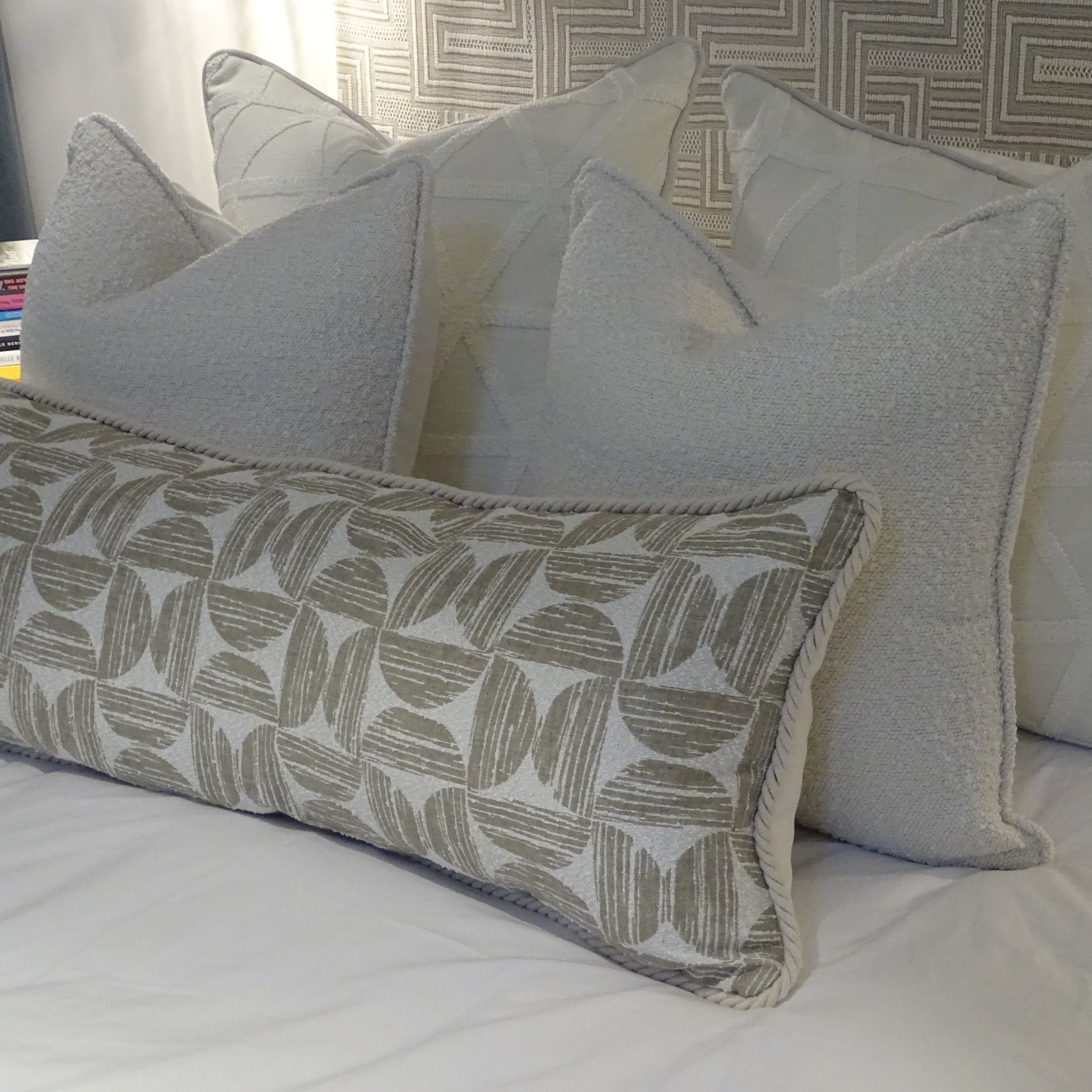 Geometric Bolster Cushion