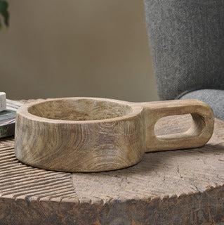 Nkuku Okara Reclaimed Wood Traditional storage pot