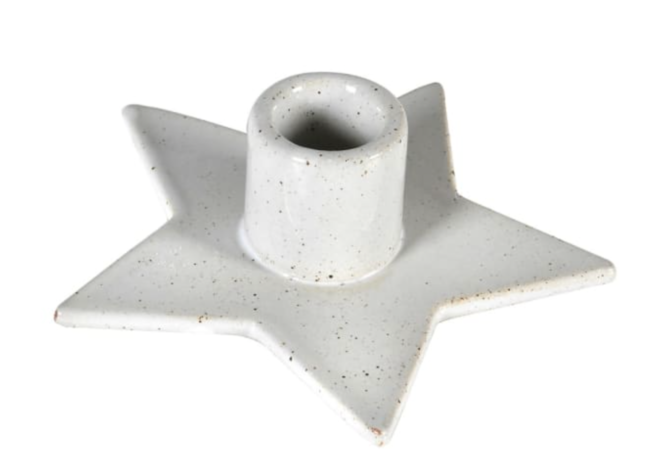 Star Porcelain Candle Holder