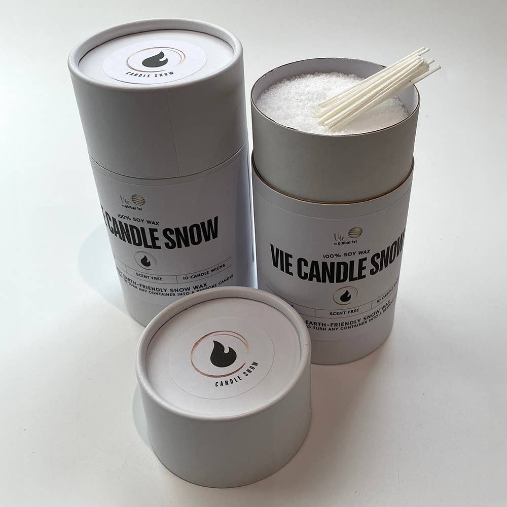 Vie Candle Snow, 175g, 10 Candle Wicks