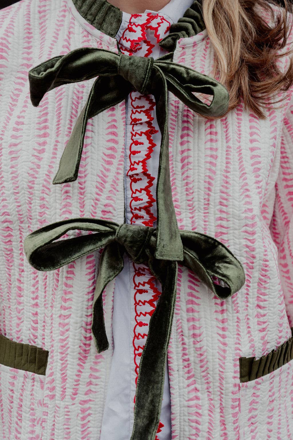 Twizzell Reversible Jacket - Red with Pink Reverse