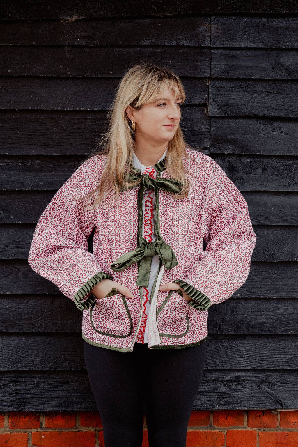 Twizzell Reversible Jacket - Red with Pink Reverse